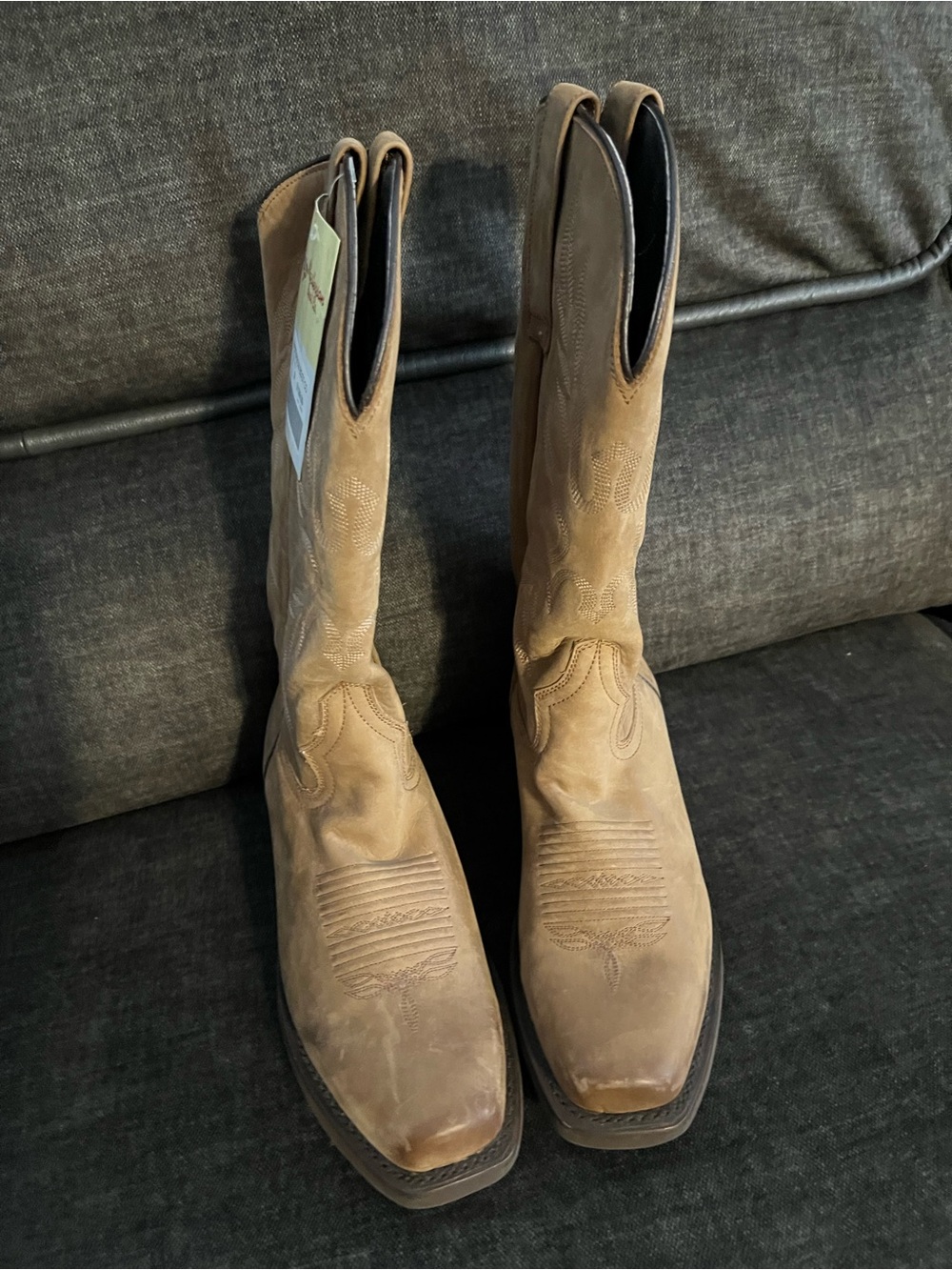 Classic Masterson Women’s Tan Western Cowboy Boots